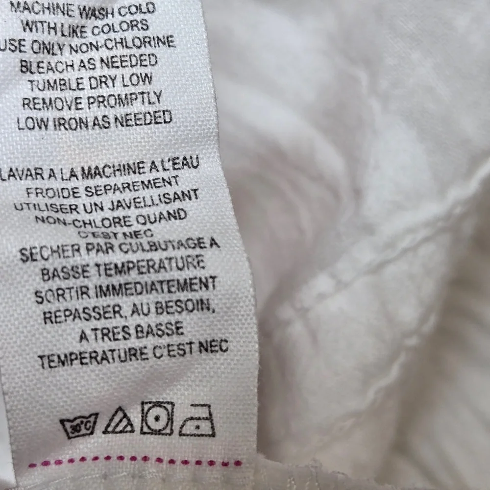 FREE PEOPLE Cover Up Dress White XS Fairy Whimsy Cottagecore Peasant 5955 - Picture 11 of 12